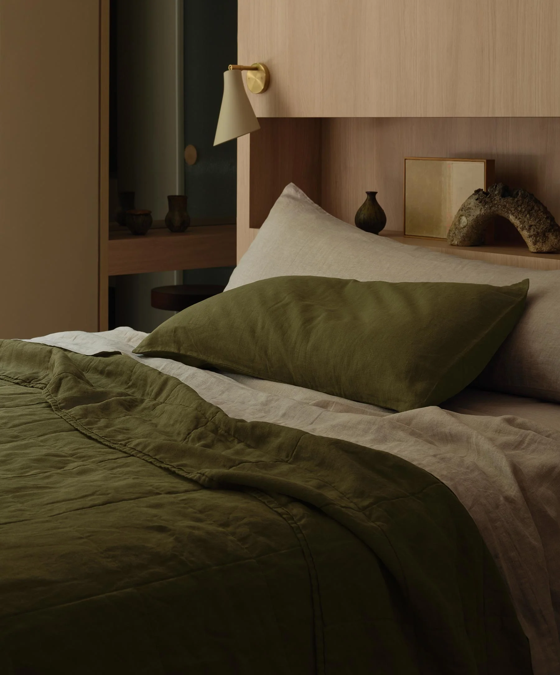 Quilted Bedcover - Forest - Image 6
