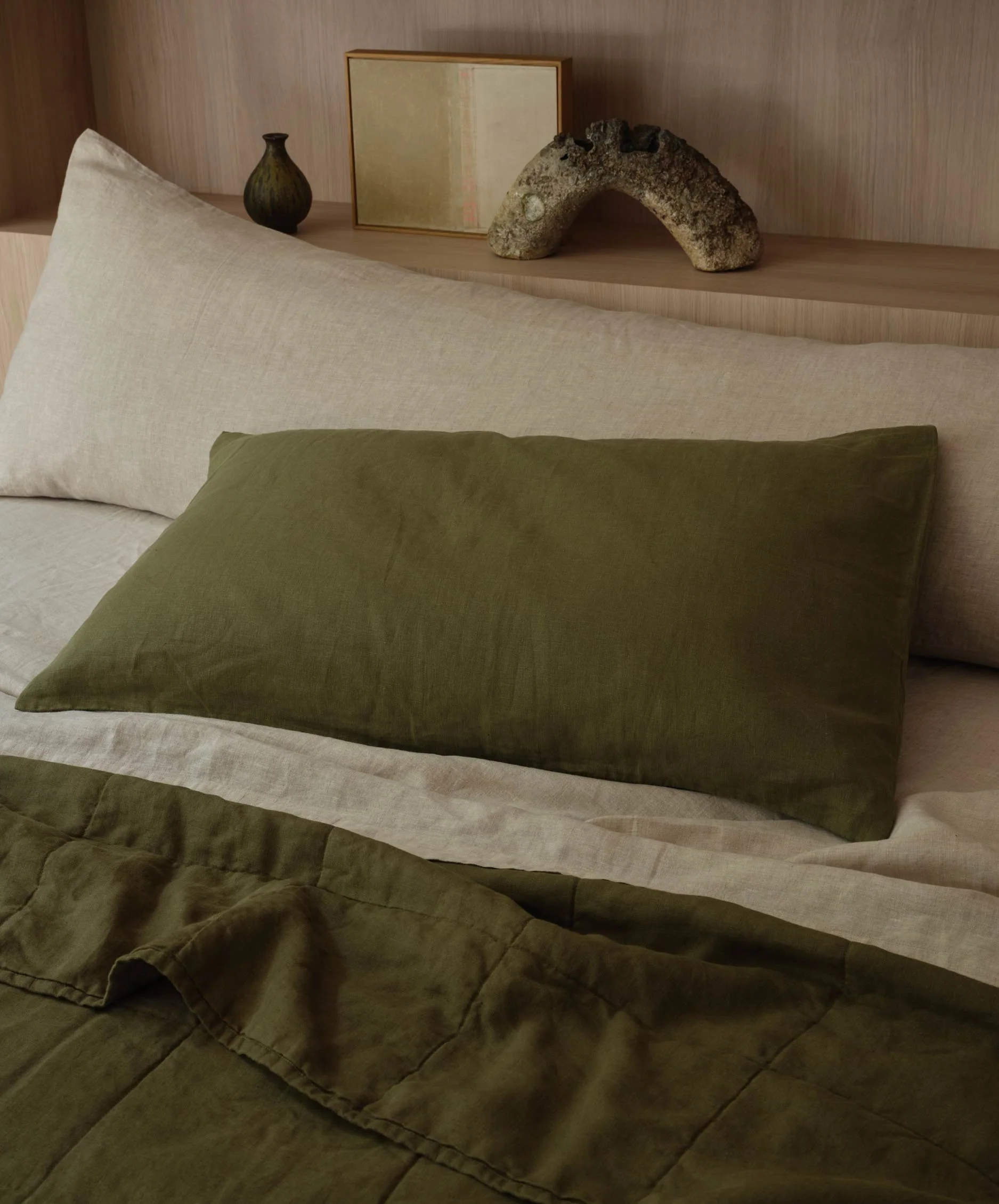 Quilted Bedcover - Forest - Image 5