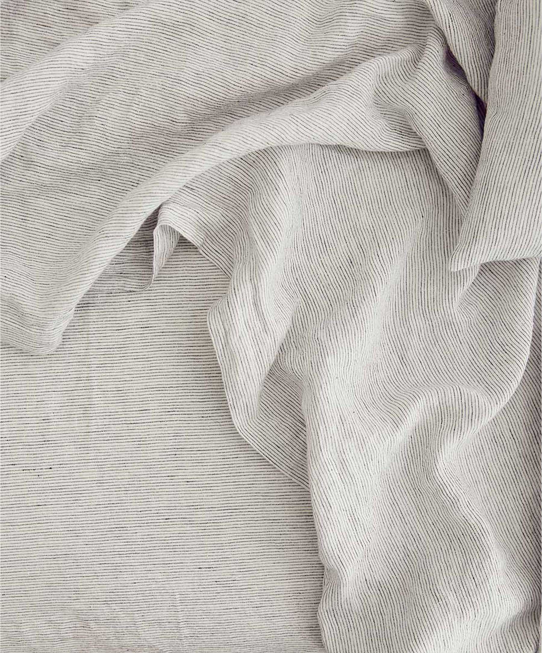 Linen Body Pillowcase - Pinstripe - Image 4