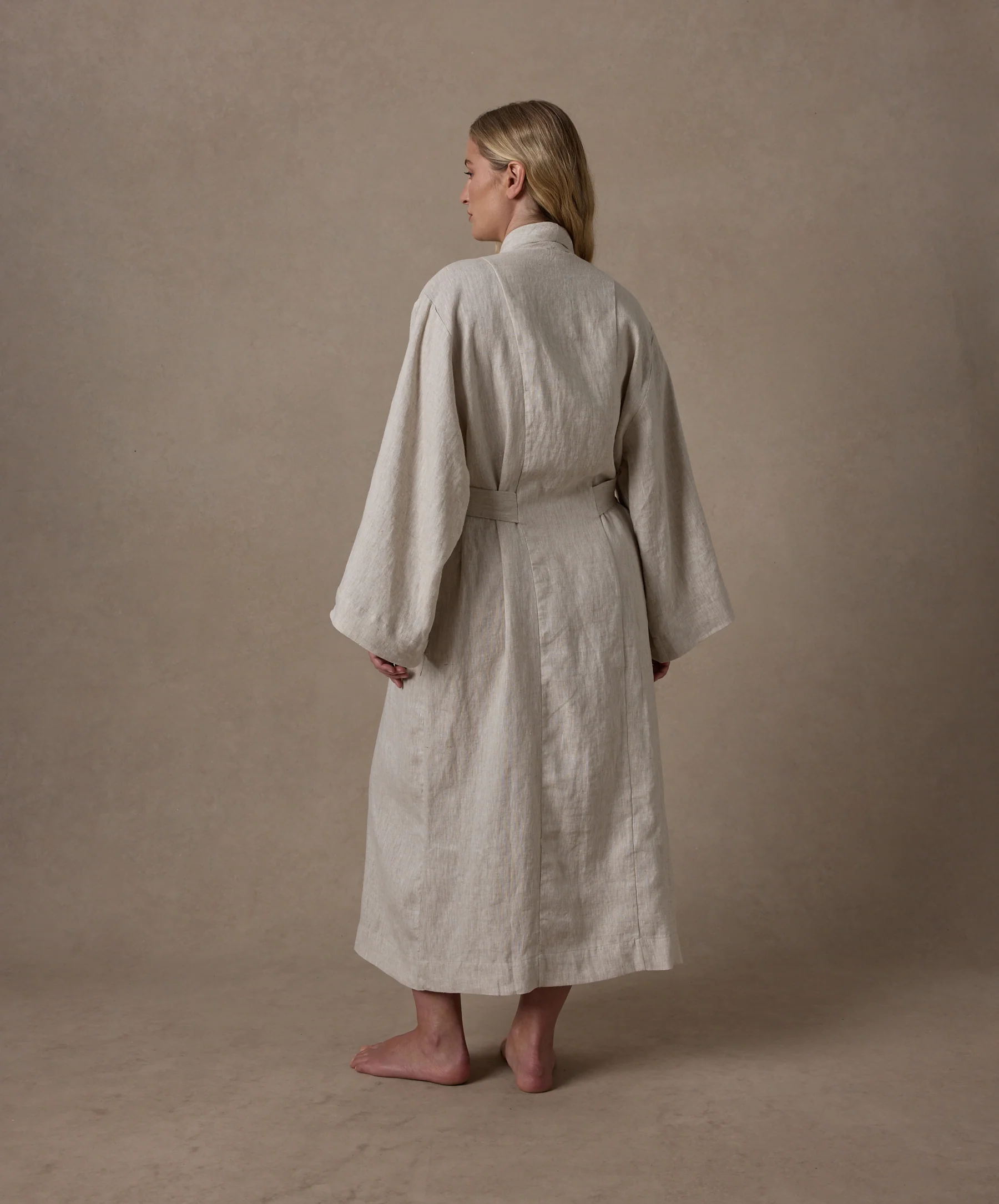 Linen Robe Edition II - Natural - Image 7