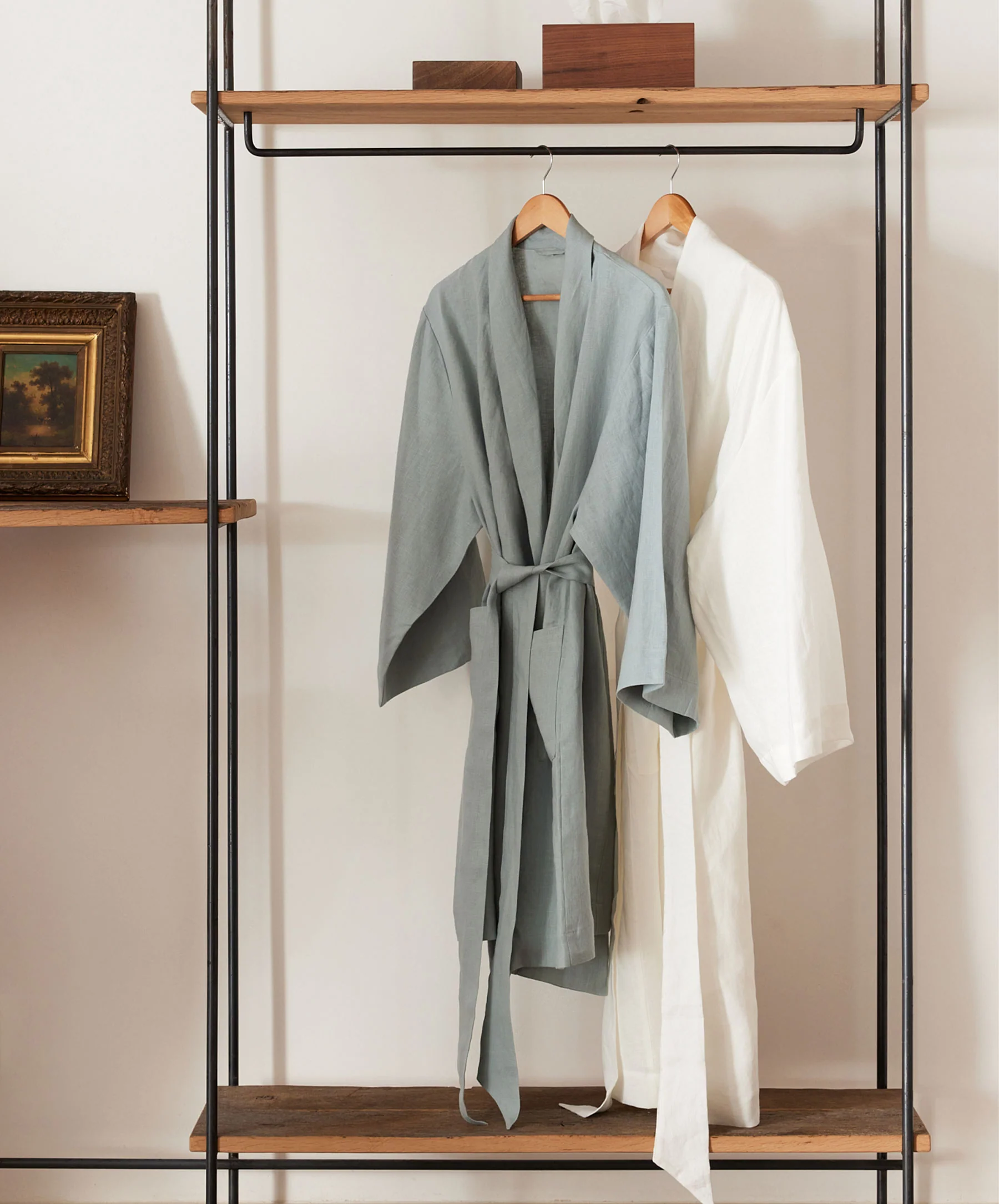 Linen Robe Edition I - Ivory - Image 4