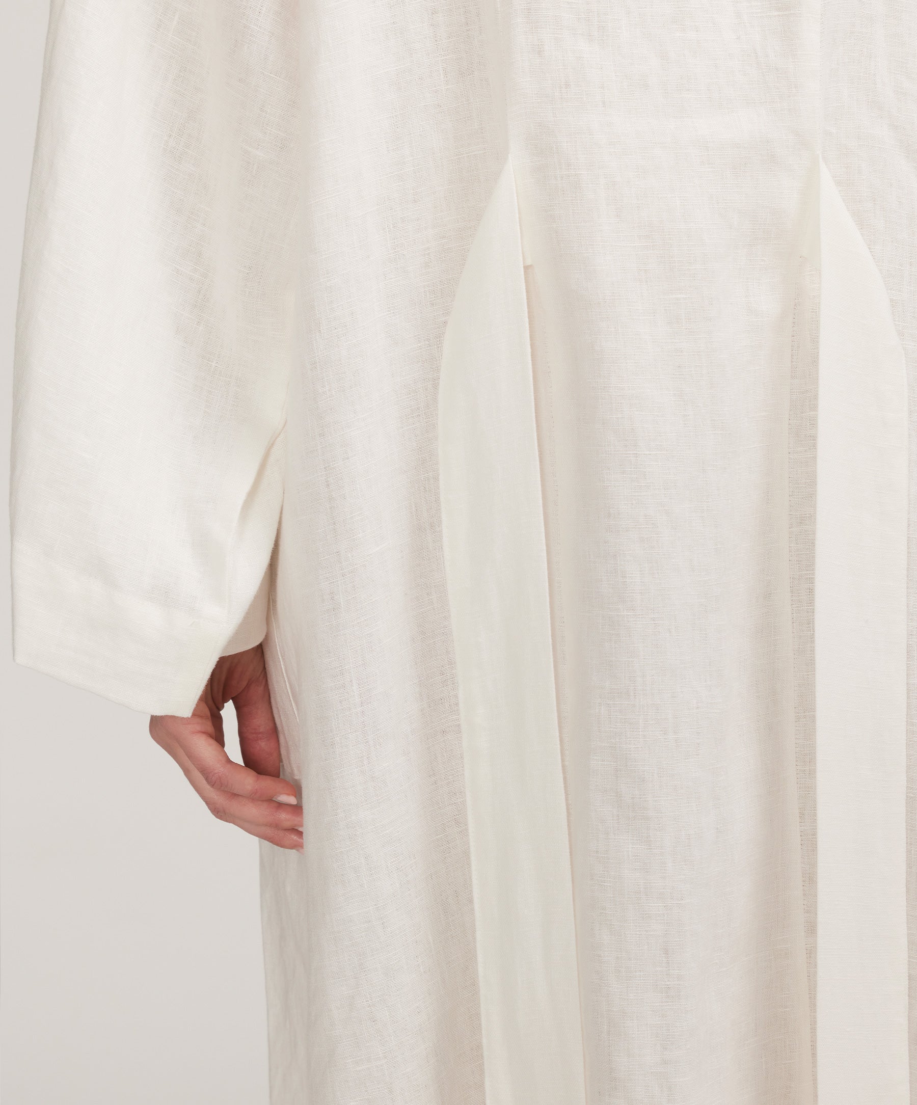 Linen Robe Edition I - Ivory - Image 8