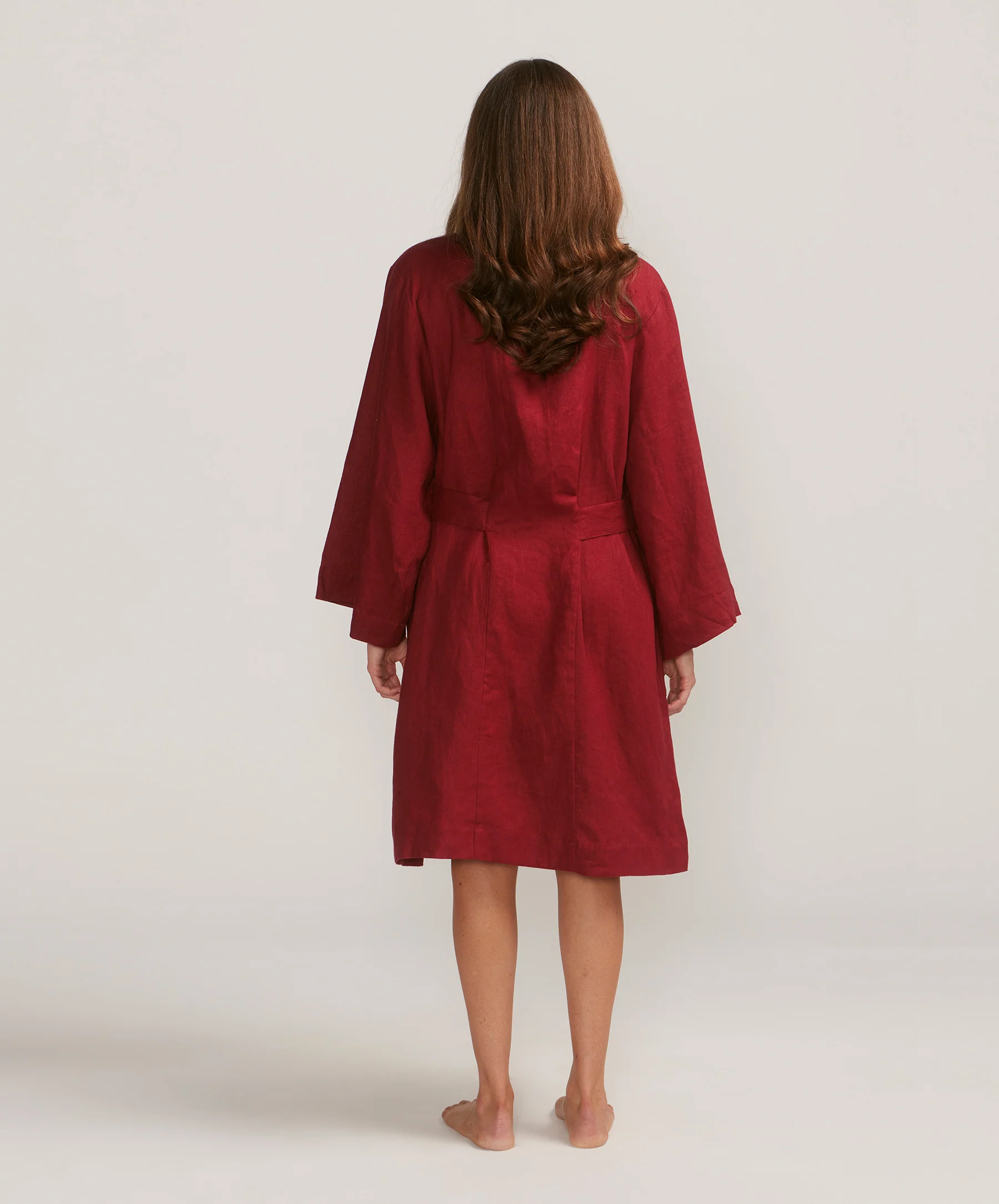 Linen Robe Edition I - Rouge - Image 7