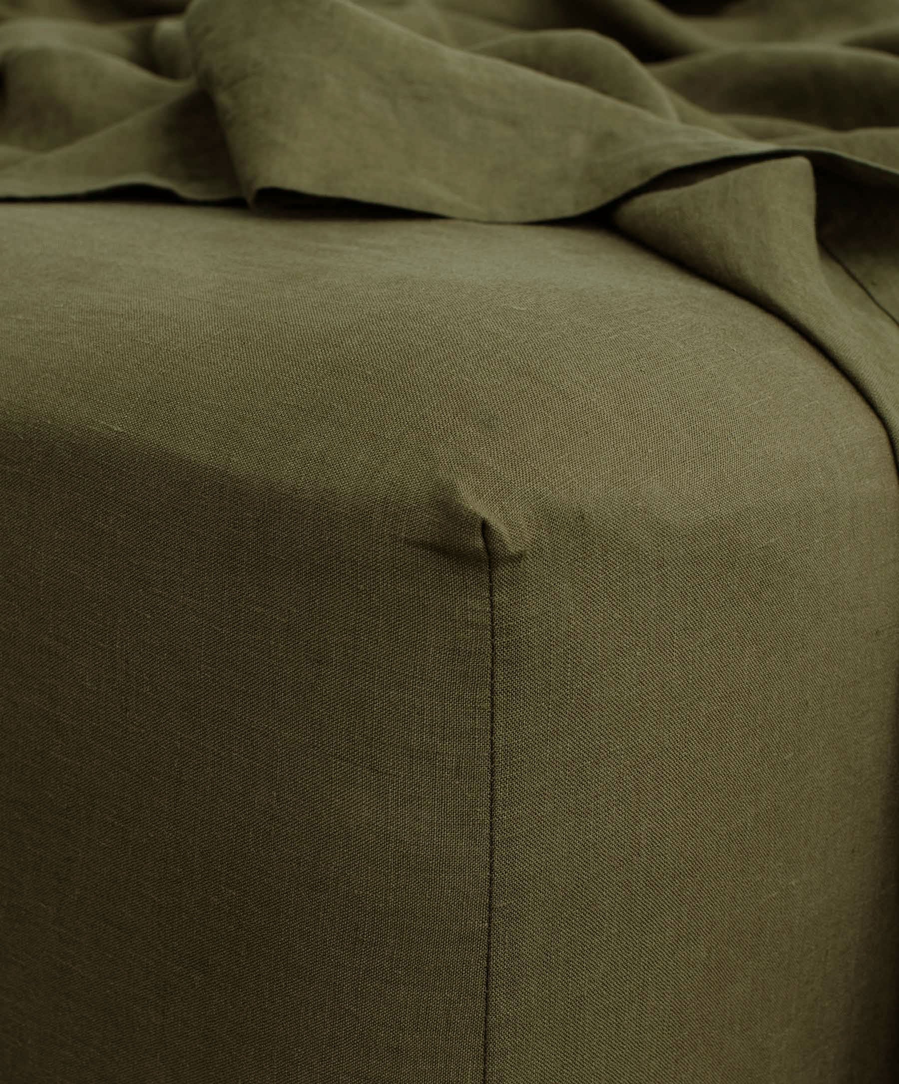Linen Sheet Set with Pillowcases - Forest - Image 3