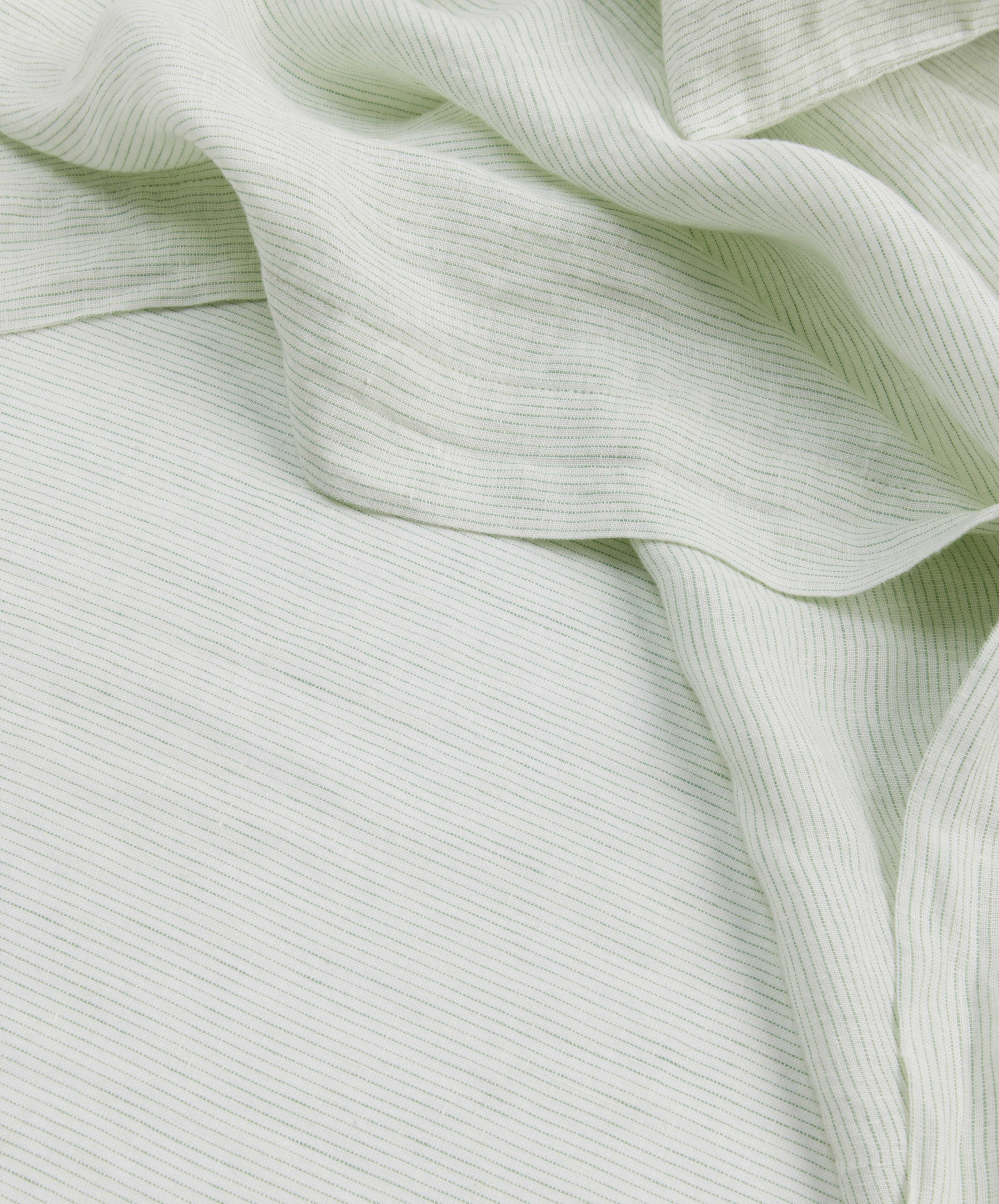 Linen Table Napkins - Fern Stripe - Image 4