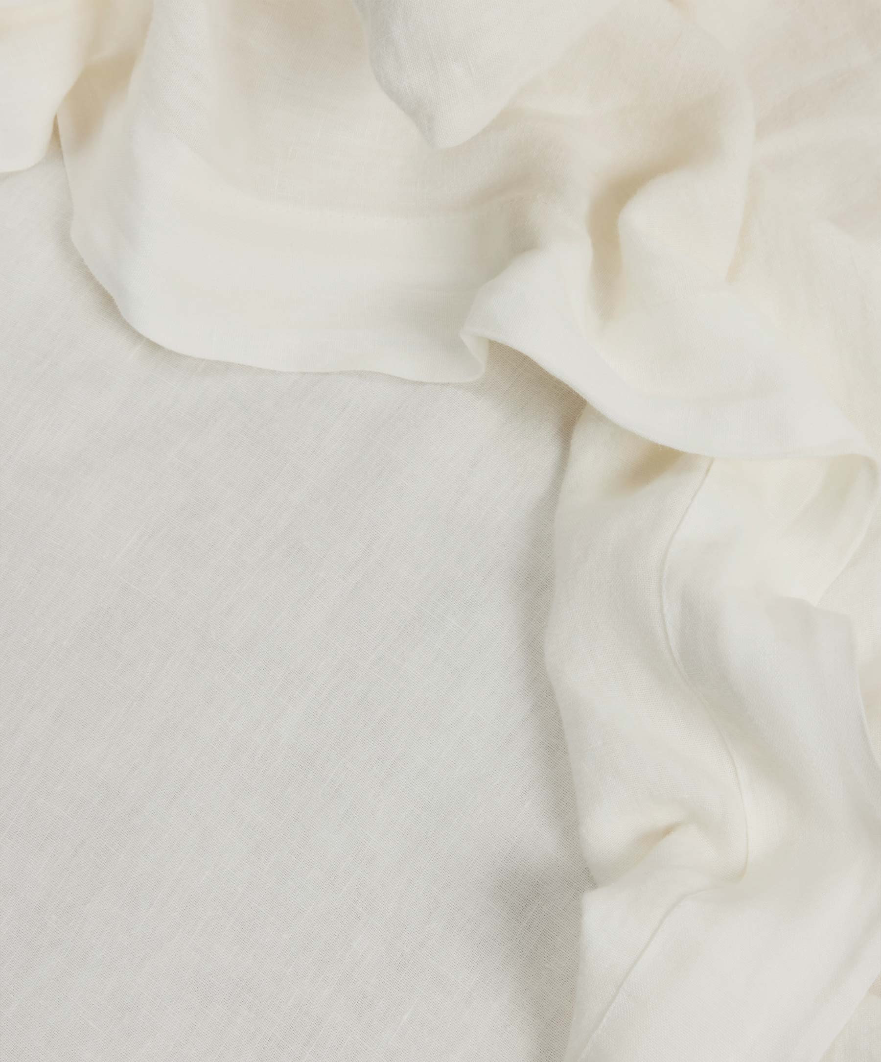 Linen Table Napkins - Ivory - Image 4