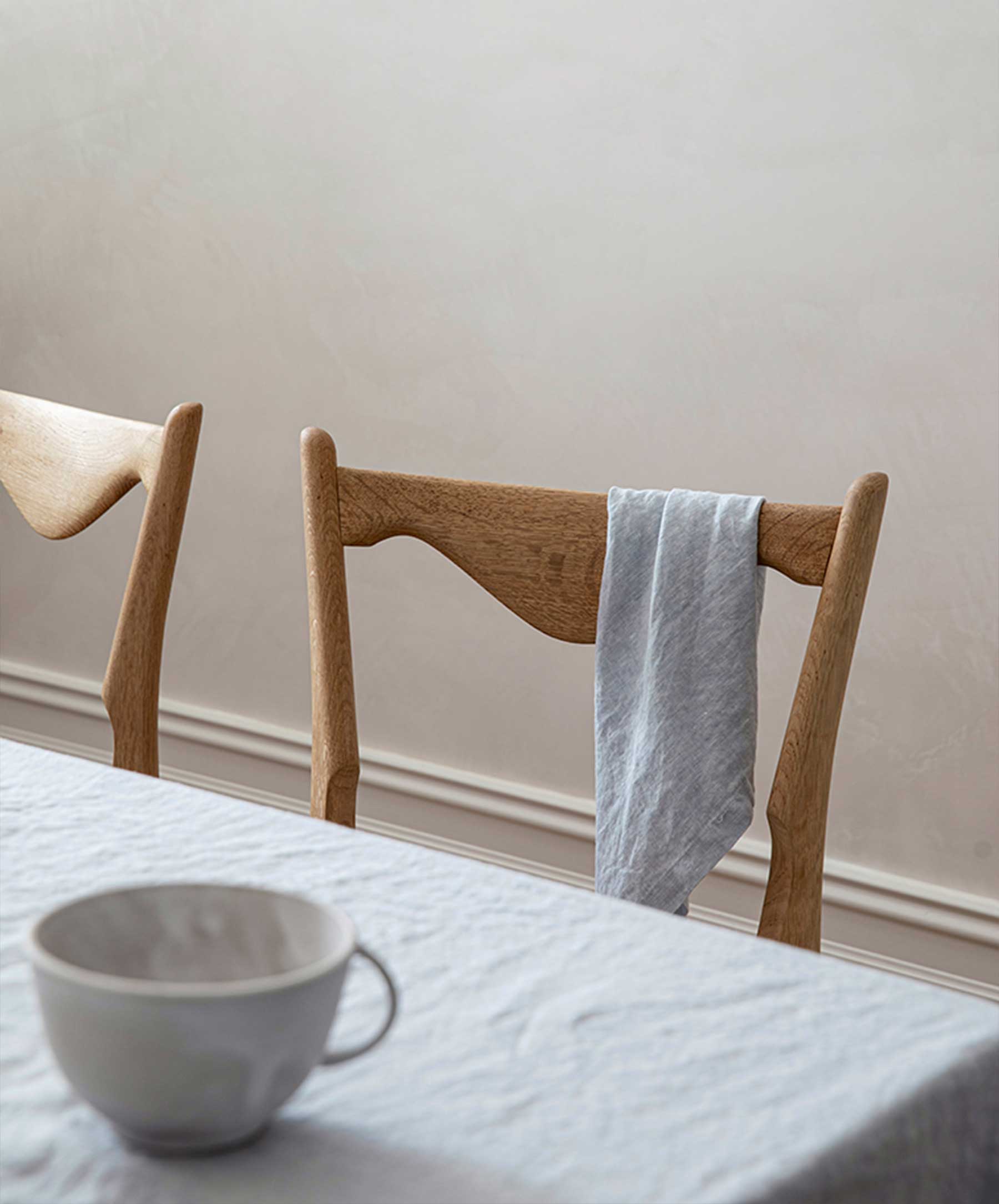 Linen Tablecloth - Sky - Image 4