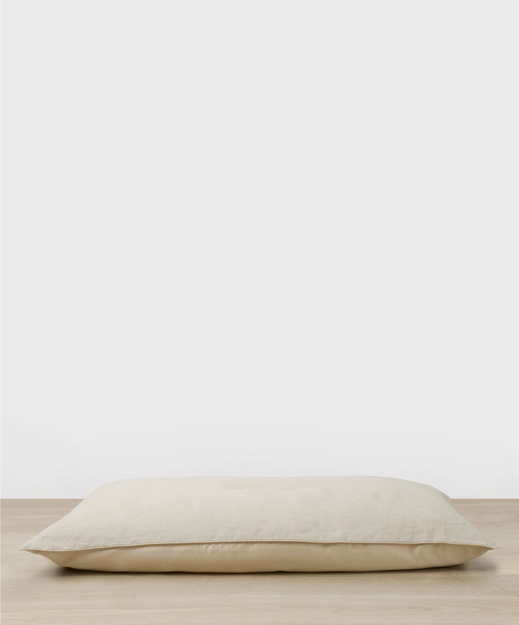 Silk Linen Flip Pillowcase - Natural - Image 6