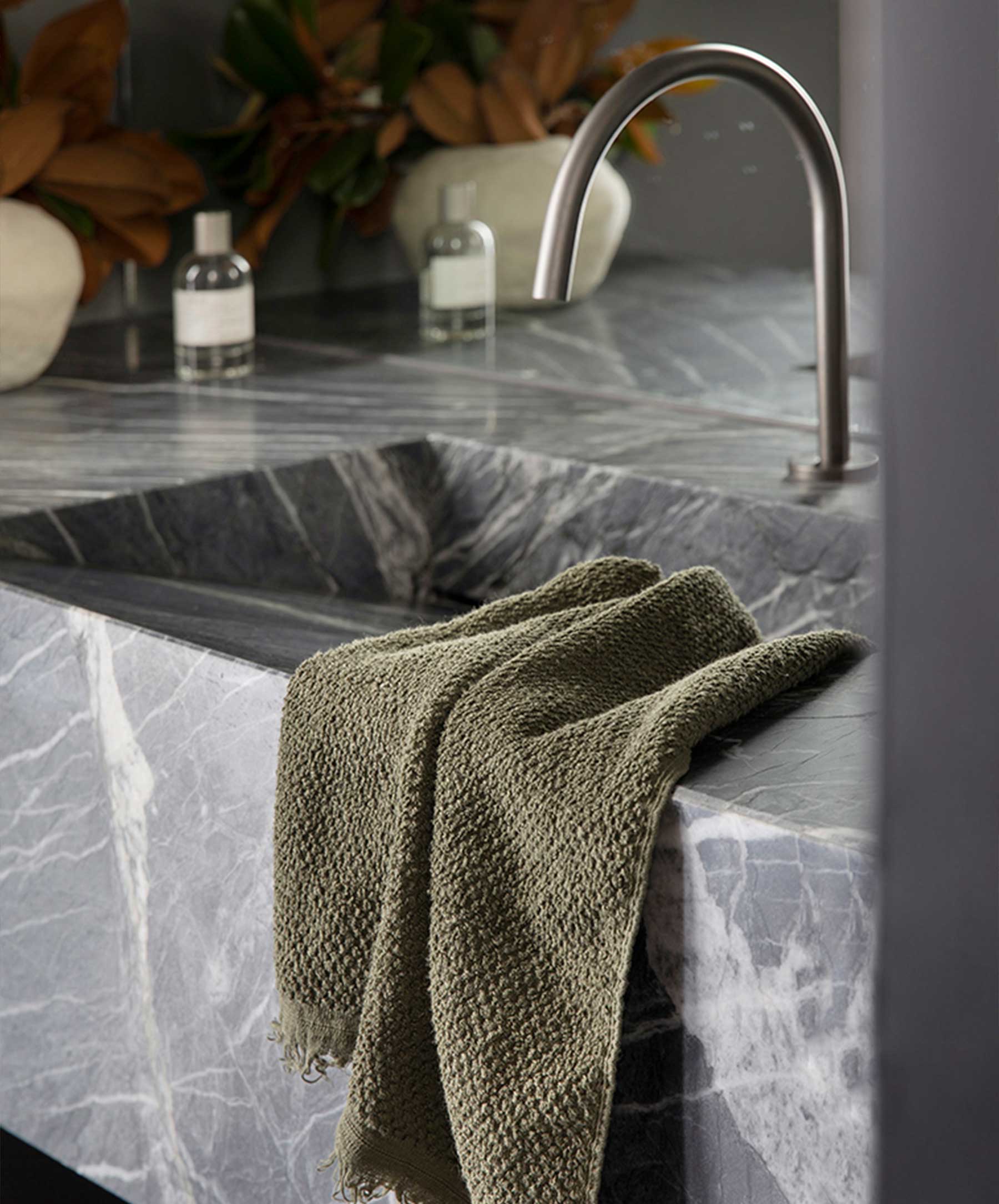 Pure Linen Towel Bundle - Forest - Image 6