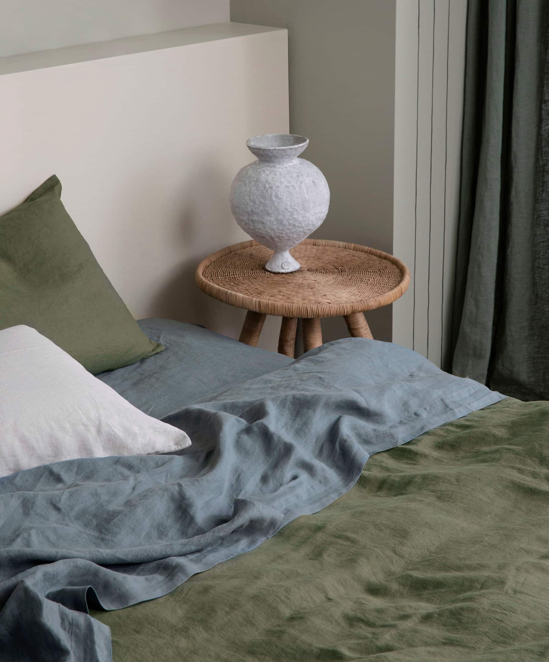 Linen Duvet Cover - Forest - Image 4