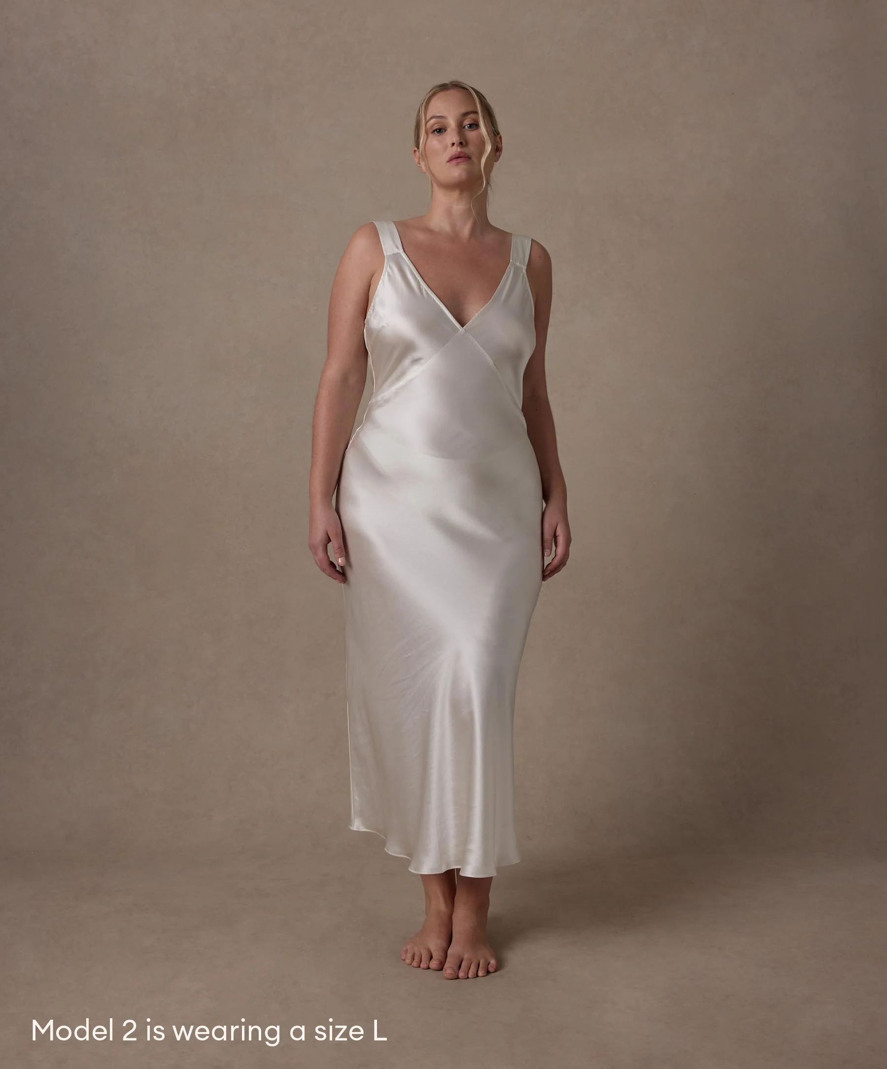 Silk Slip - Ivory - Image 7