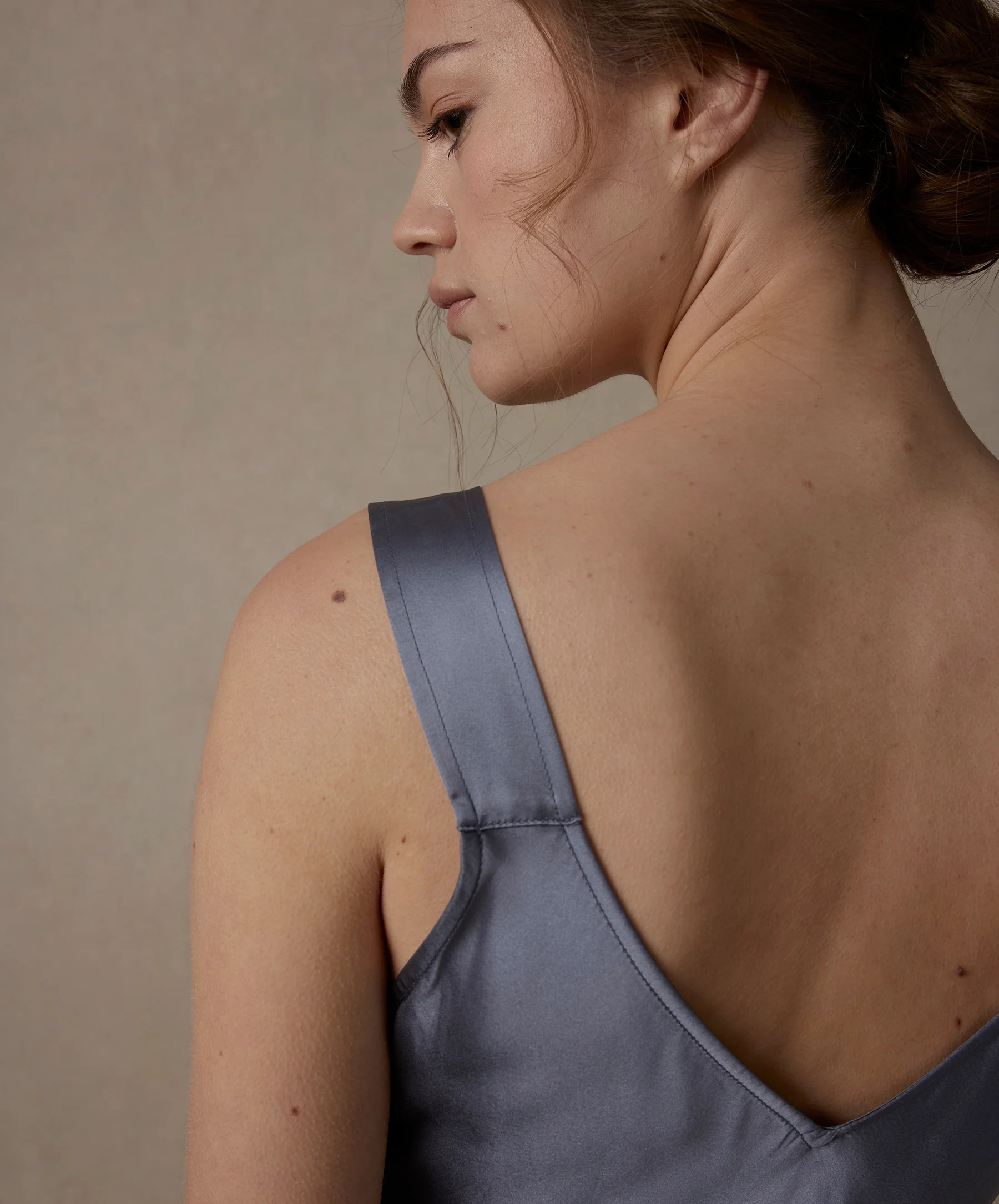 Silk Slip - Steel Blue - Image 7