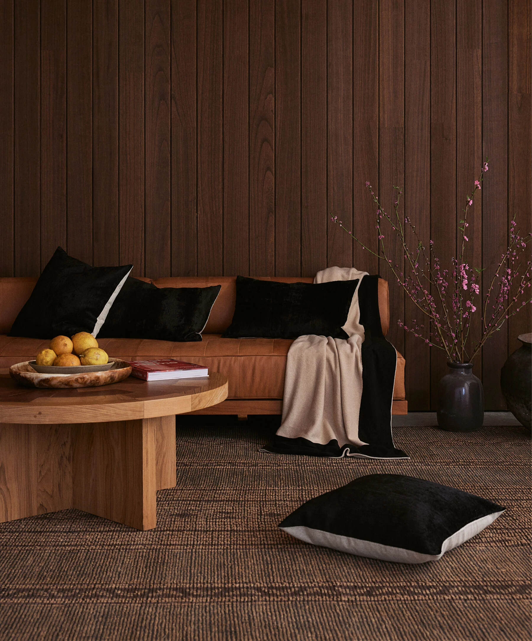 Talik Velvet Rectangular Cushion Cover - Jet - Image 2