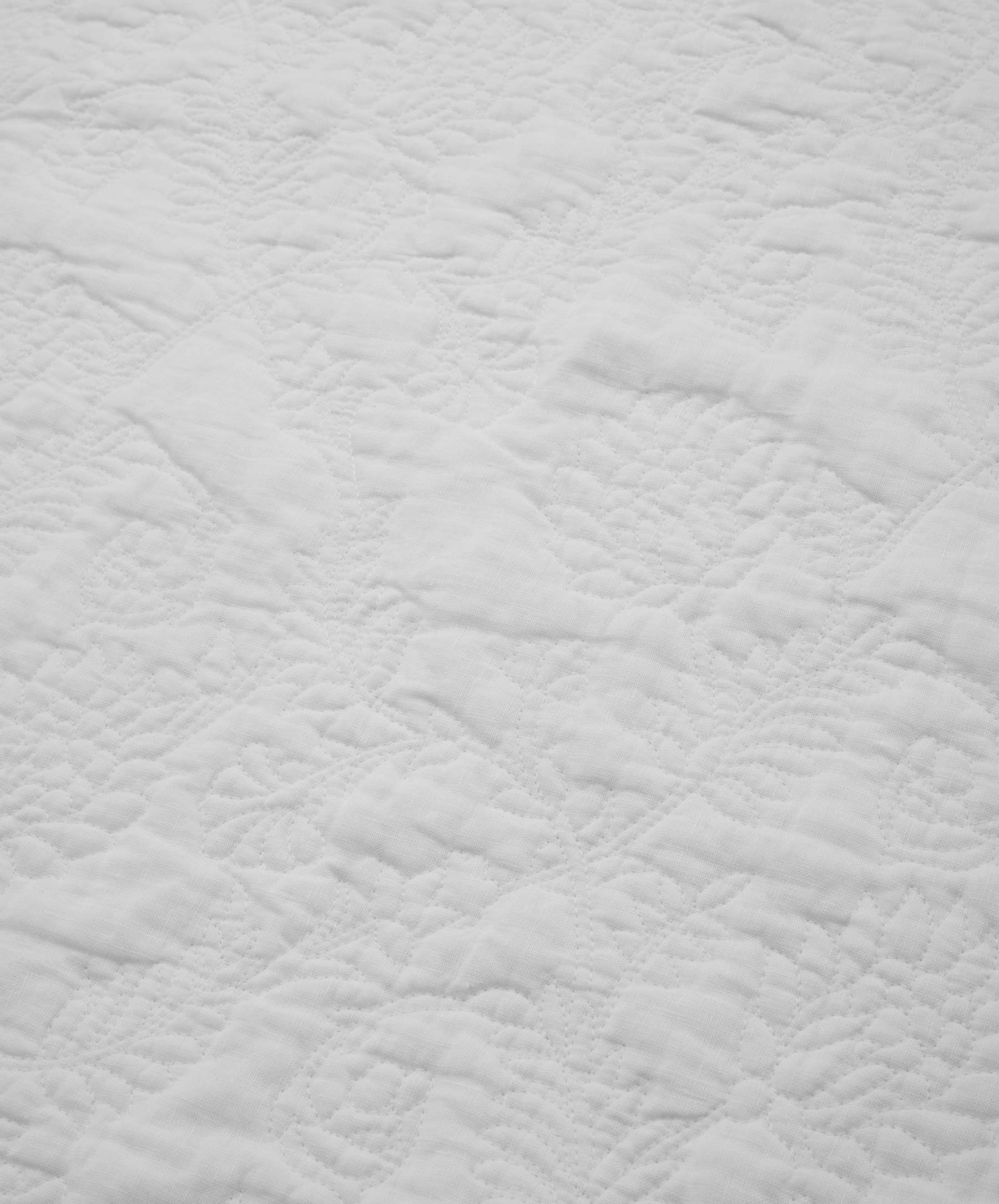 Willow Embroidered Quilt - White - Image 7